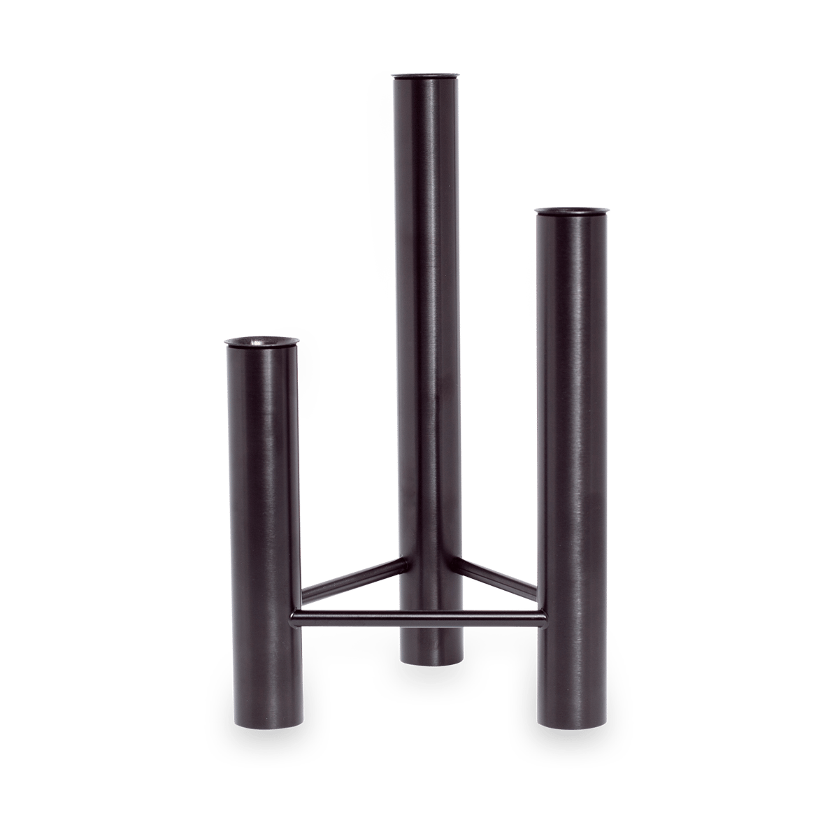 Kay Bojesen VISTA vase and candle sticks Black