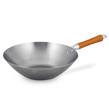 Ken Hom classic carbon wok pan Ø32 cm - Steel - Ken Hom