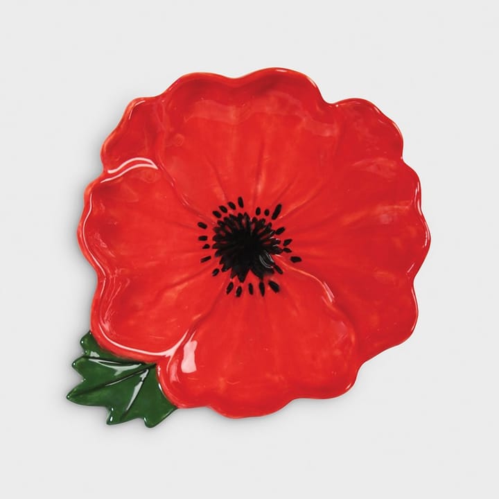 Poppy bowl Ø21 cm - Red - &Klevering