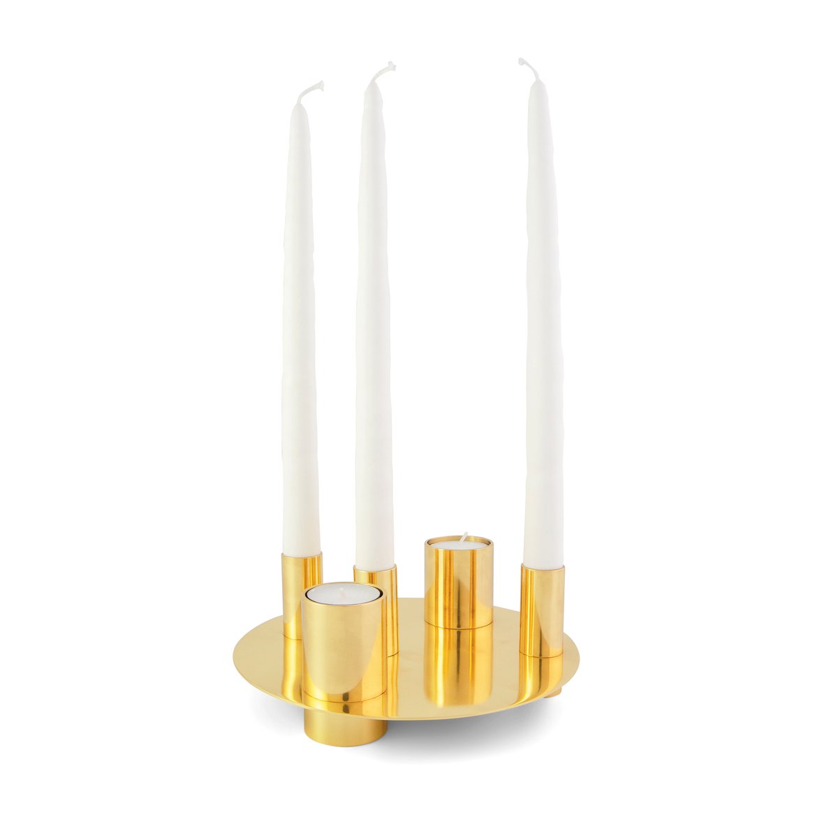 KLONG Awa candle holder Brass