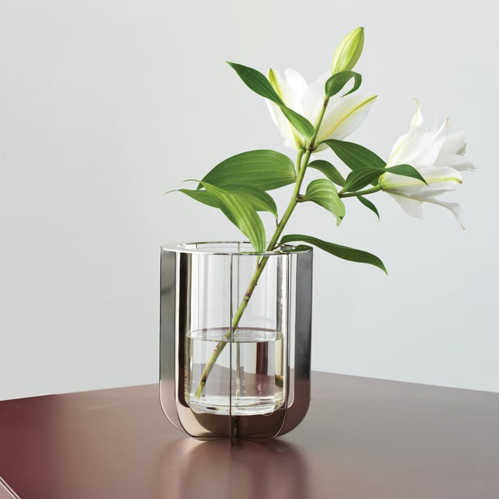 Jazz vase 20 cm - Silver - KLONG