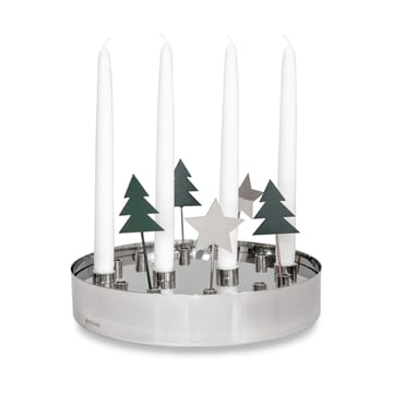 Jubel advent candle holder - Silver - KLONG