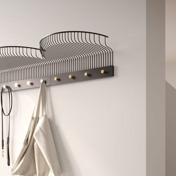 Lunett hat rack - Black - KLONG