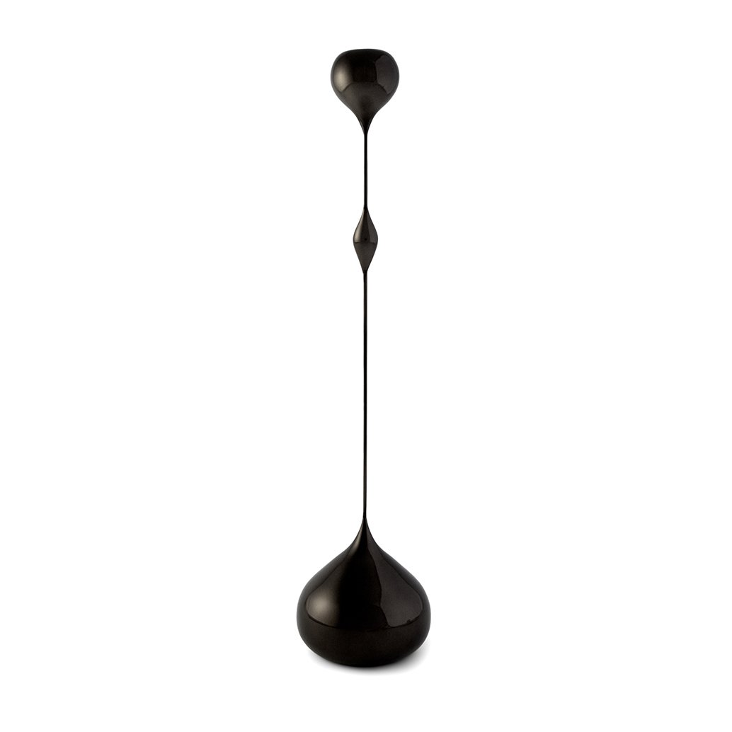 KLONG Tender candle holder high Black