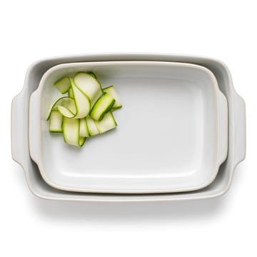 Tavola oven dish 2 pieces - White - Knabstrup Keramik