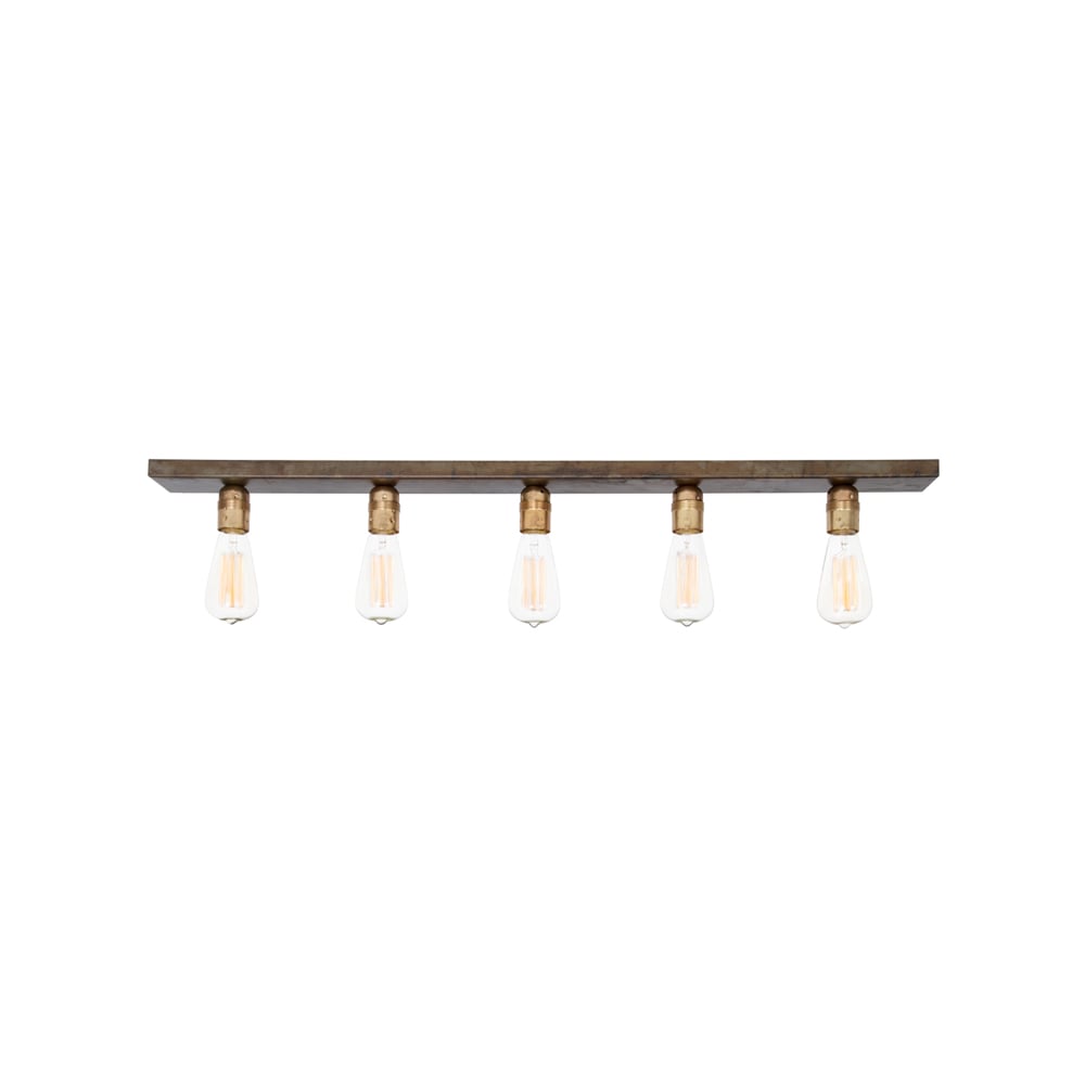 Konsthantverk Raad ceiling lamp Brass/iron oxide