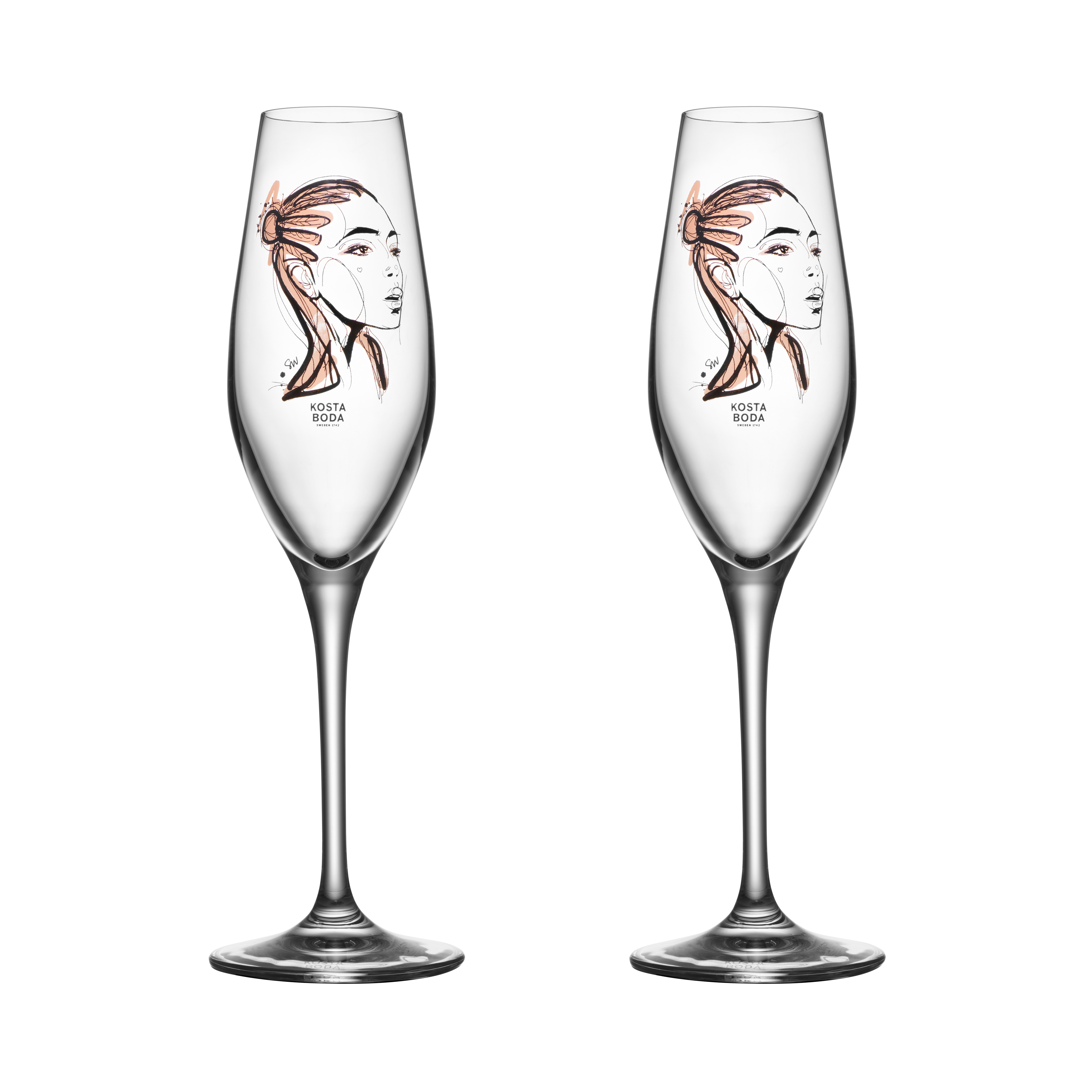 Coppa da champagne All About You 32 cl, confezione da 2 da Kosta Boda →