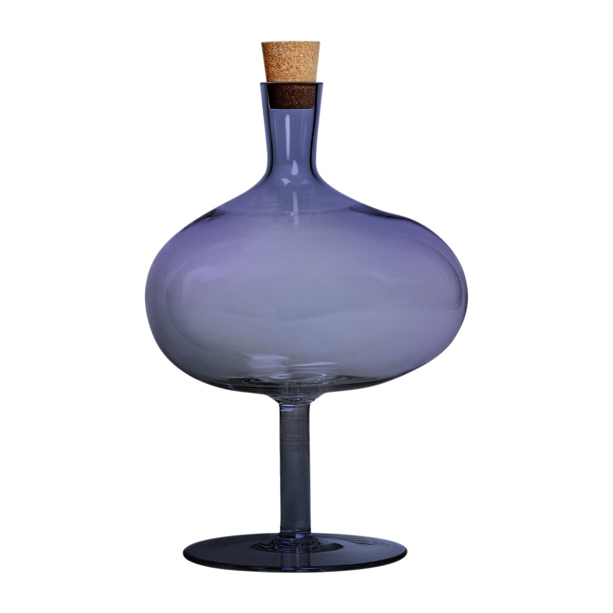 Kosta Boda Bod bottle 295 mm Midnight blue