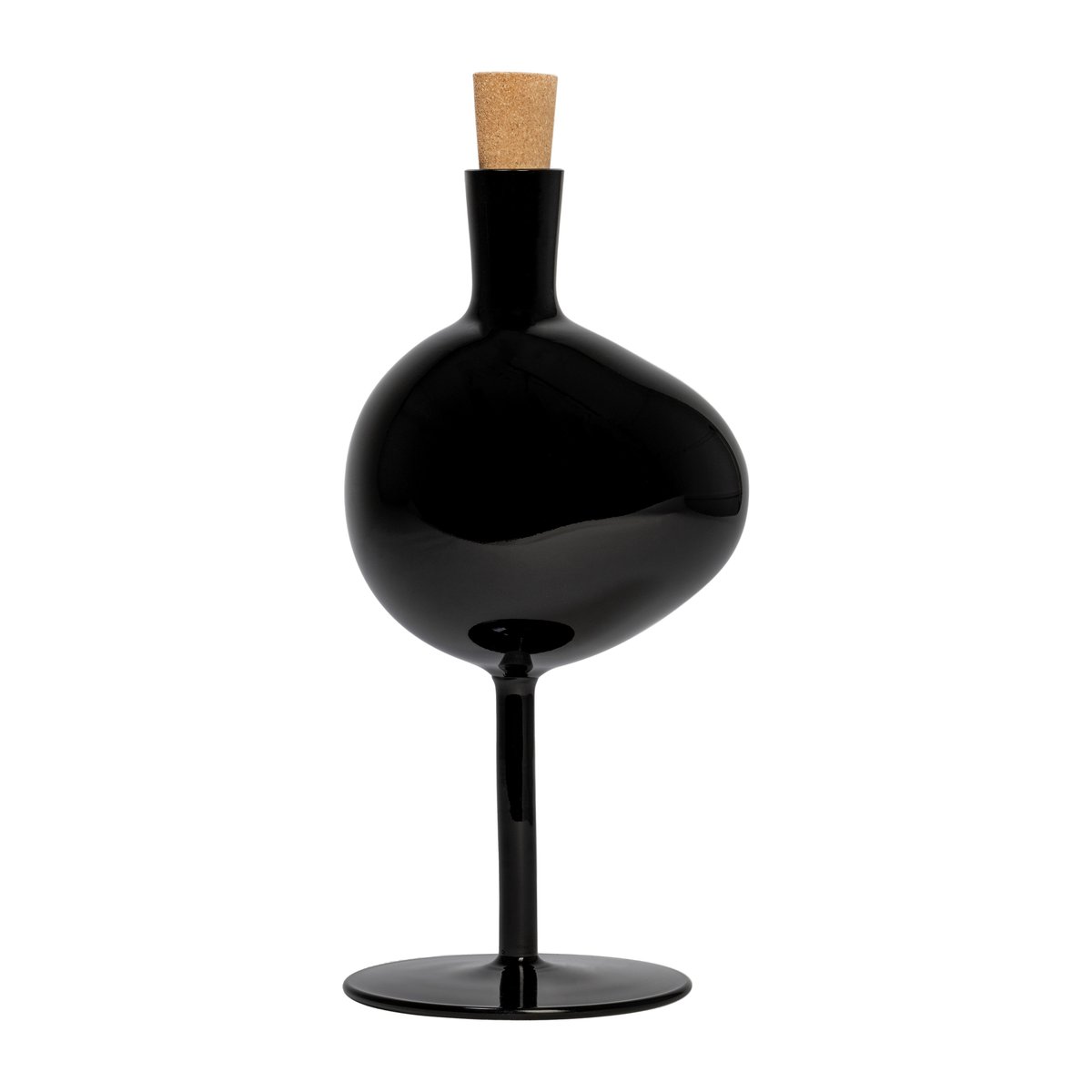 Kosta Boda Bod bottle 306 mm Black