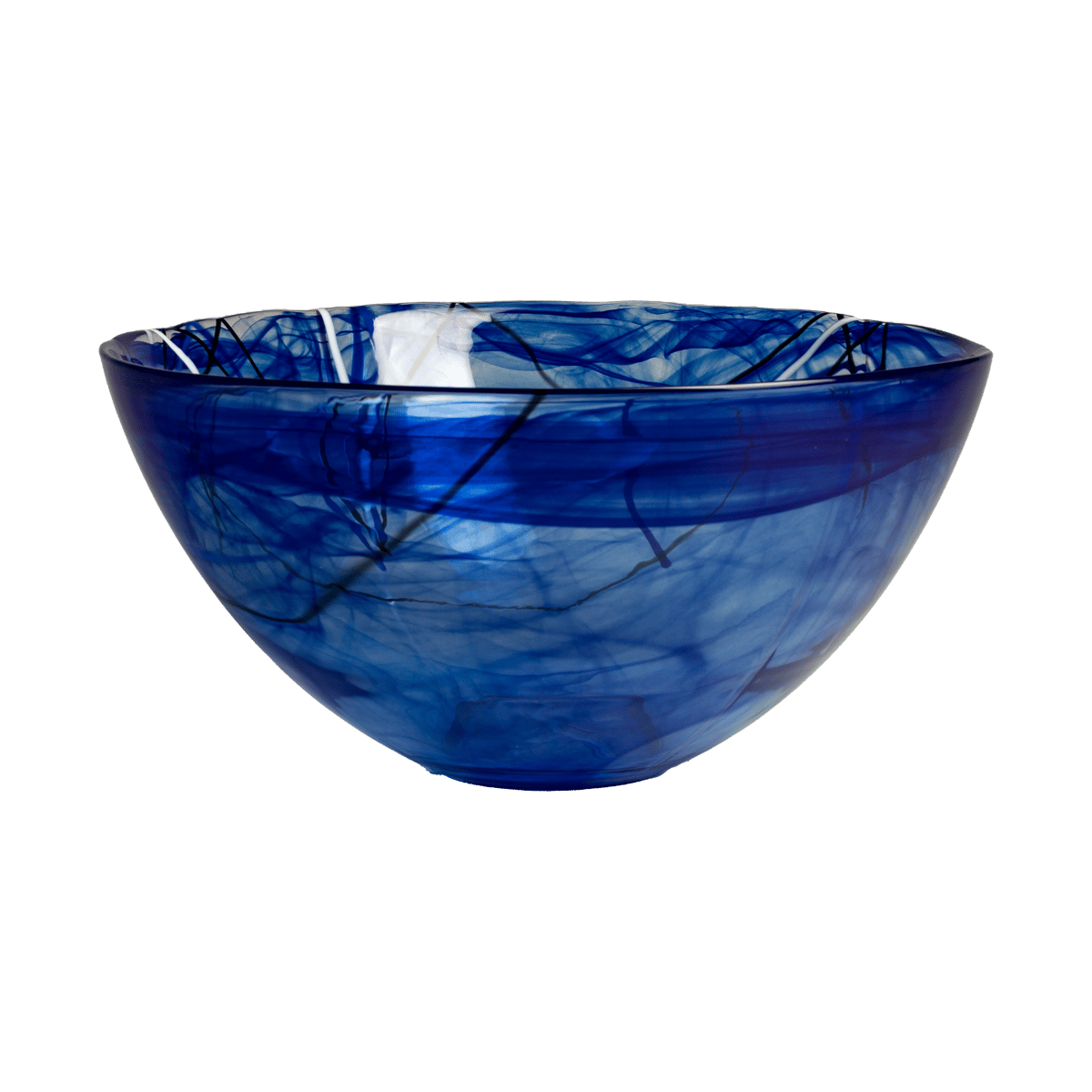 Kosta Boda Contrast bowl 350 mm Blue