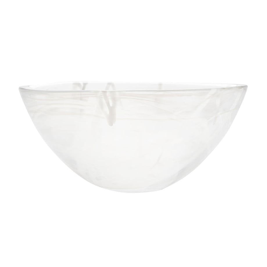 Kosta Boda Contrast bowl 350 mm White-white