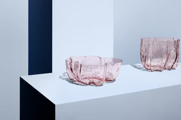 Crackle bowl 10,5 cm - Pink - Kosta Boda