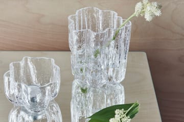 Crackle candle holder 5,8 cm - Clear - Kosta Boda