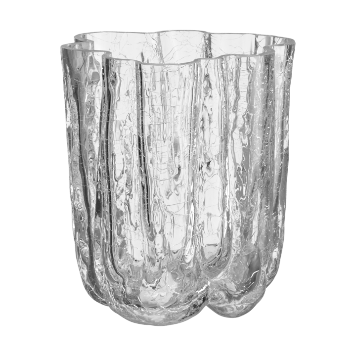 Crackle vase 121 mm - Clear - Kosta Boda