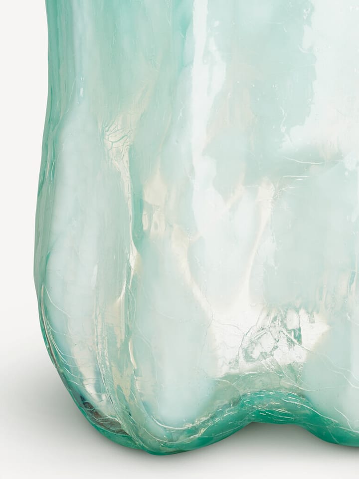 Crackle vase 27 cm, Jade Green Kosta Boda