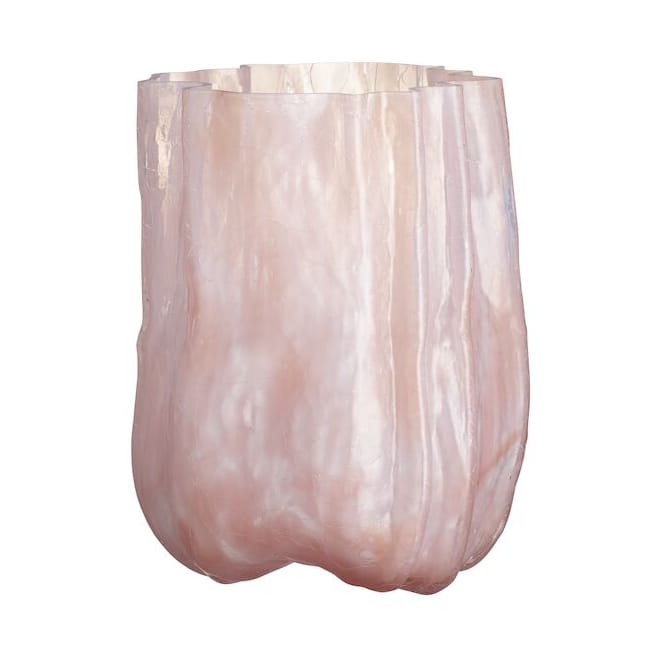 Crackle vase 27 cm, Pearl Pink Kosta Boda