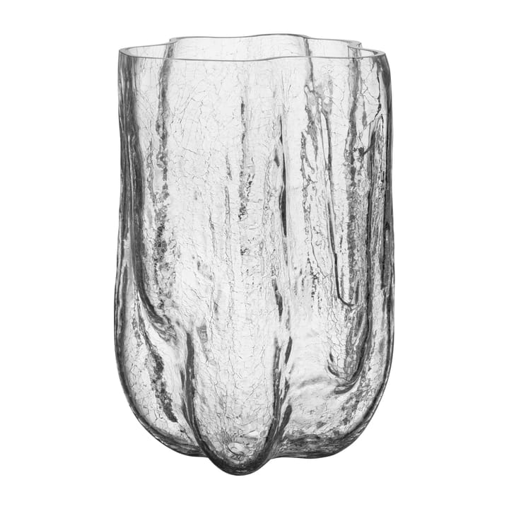 Crackle vase 37 cm - Clear - Kosta Boda