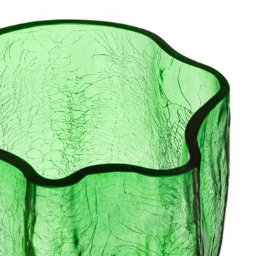 Crackle vase 37 cm - Green - Kosta Boda