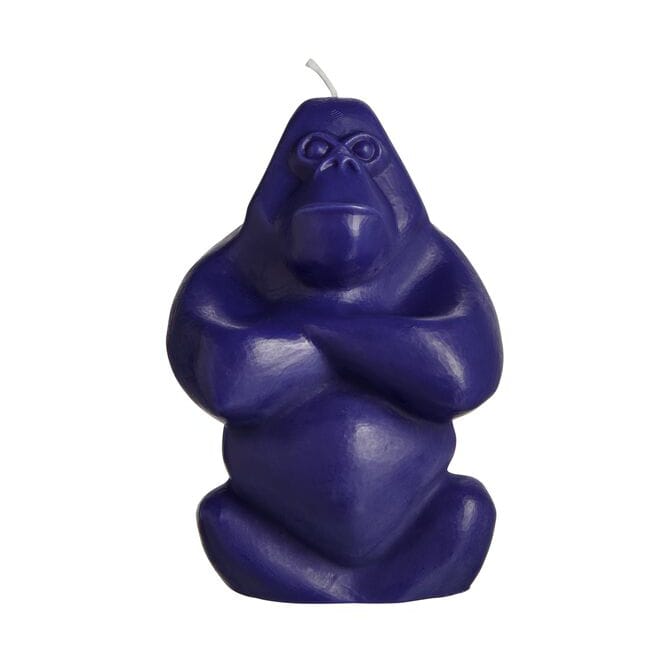 Gabba Gabba Hey candle 11.5 cm - Blue - Kosta Boda