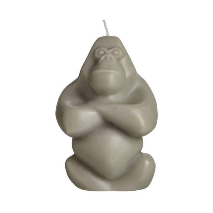 Gabba Gabba Hey candle 11.5 cm - Grey - Kosta Boda