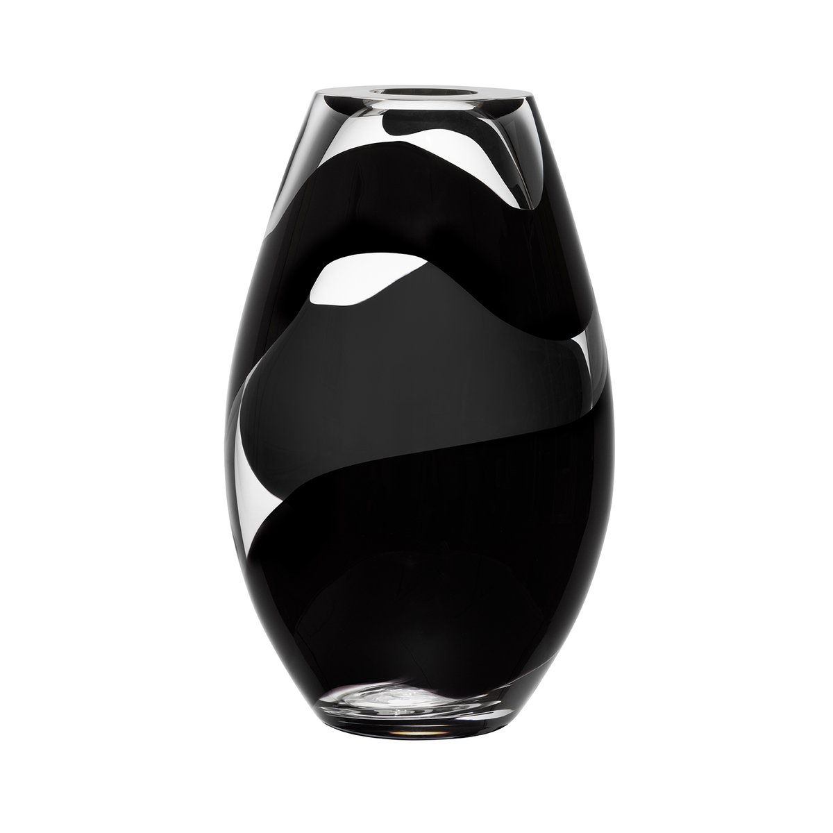 Kosta Boda Non stop vase 28 cm Black