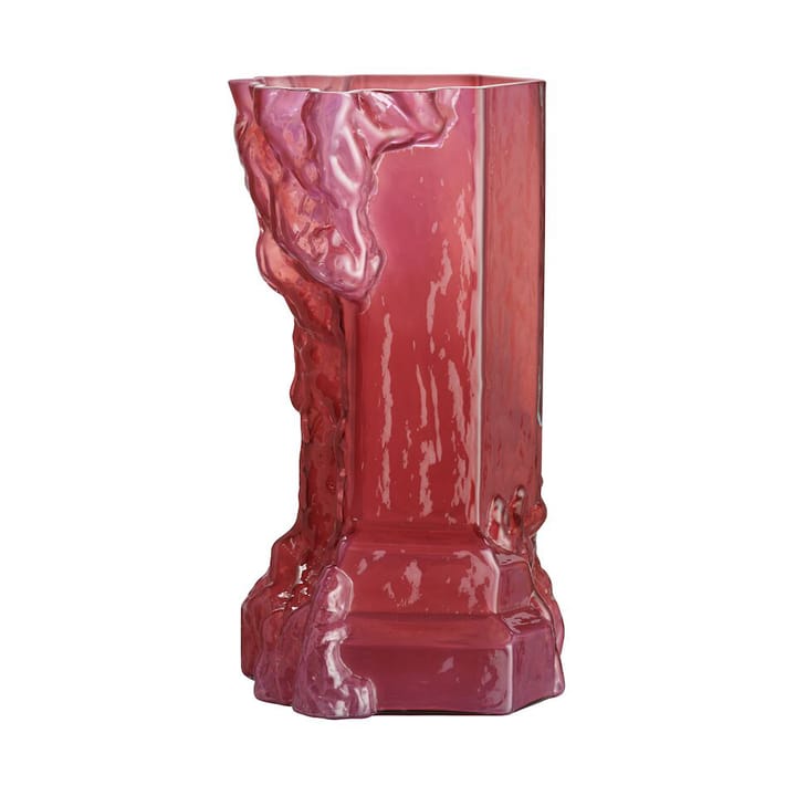 Rocky Baroque vase 35 cm, Hot pink Kosta Boda