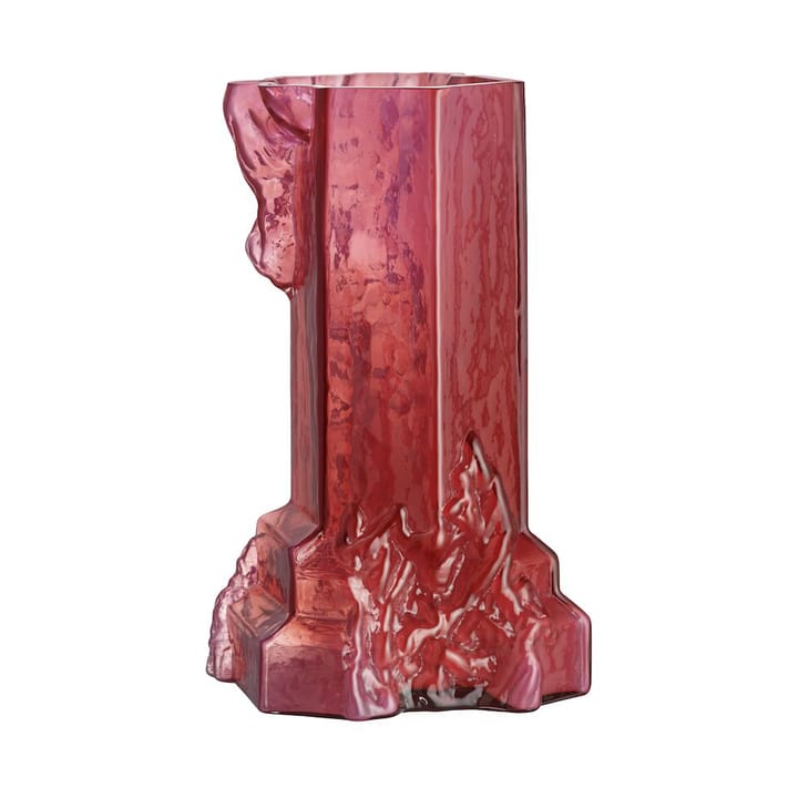 Rocky Baroque vase 35 cm, Hot pink Kosta Boda