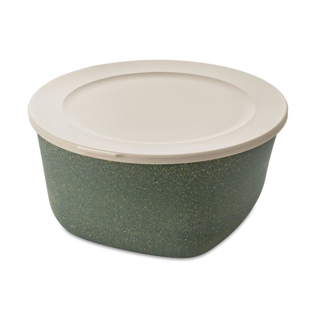 Koziol Connect bowl/jar with lid 4 l Natural ash grey