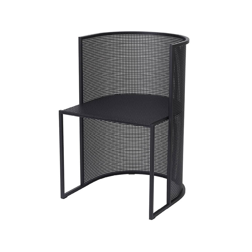 Kristina Dam Studio Bauhaus chair Black