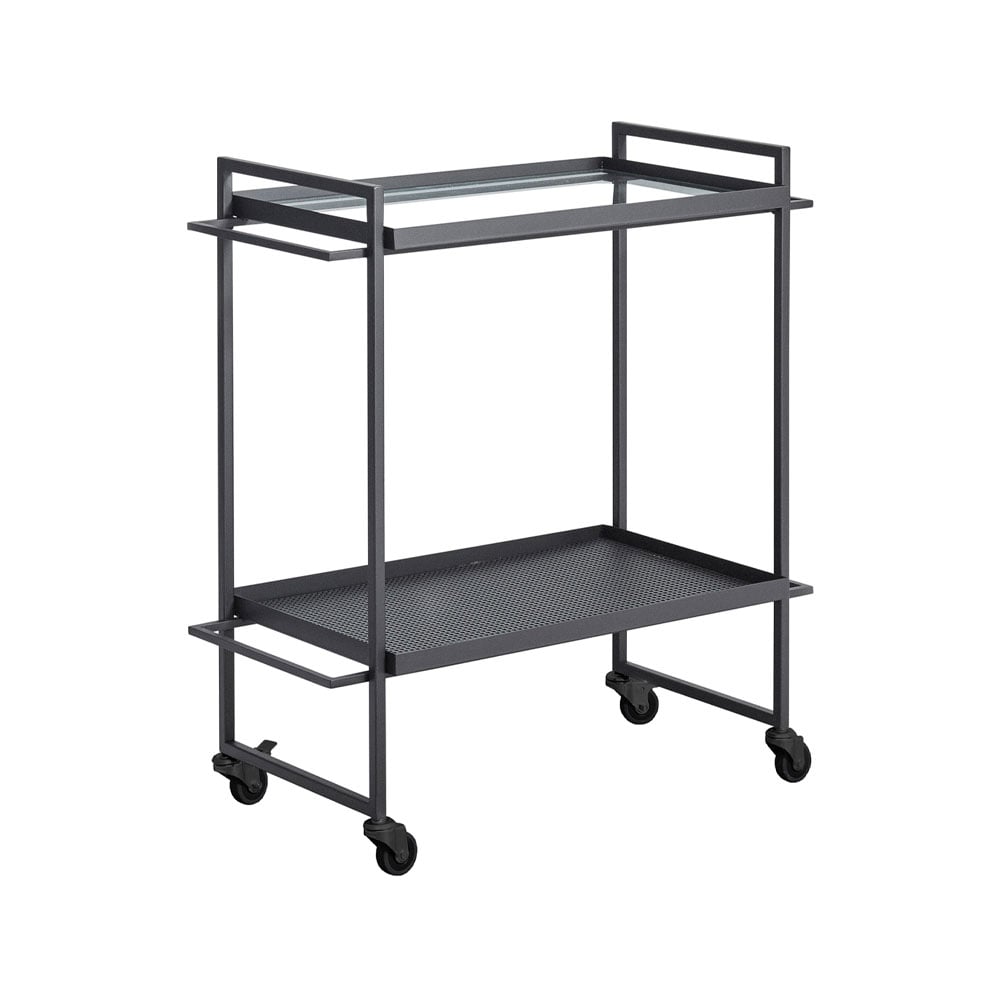 Kristina Dam Studio Bauhaus serving trolley Black