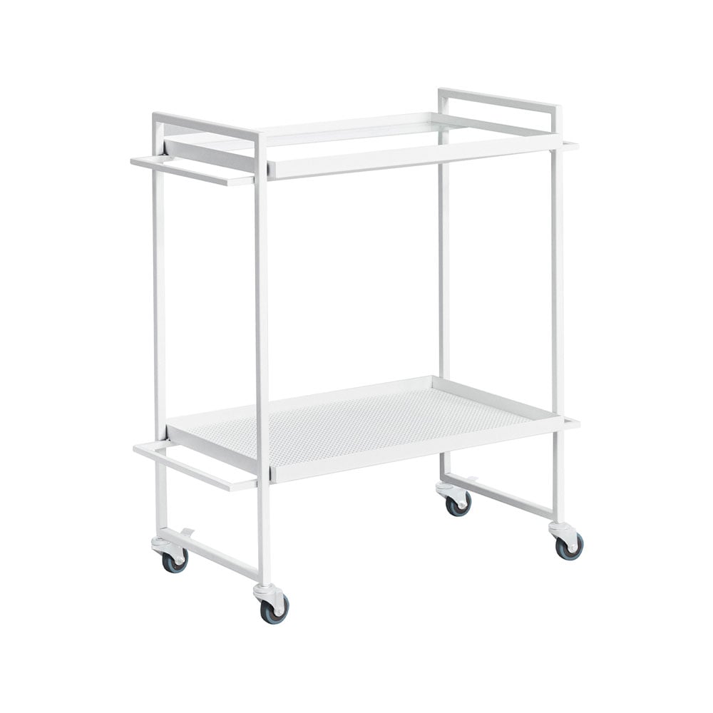 Kristina Dam Studio Bauhaus serving trolley White