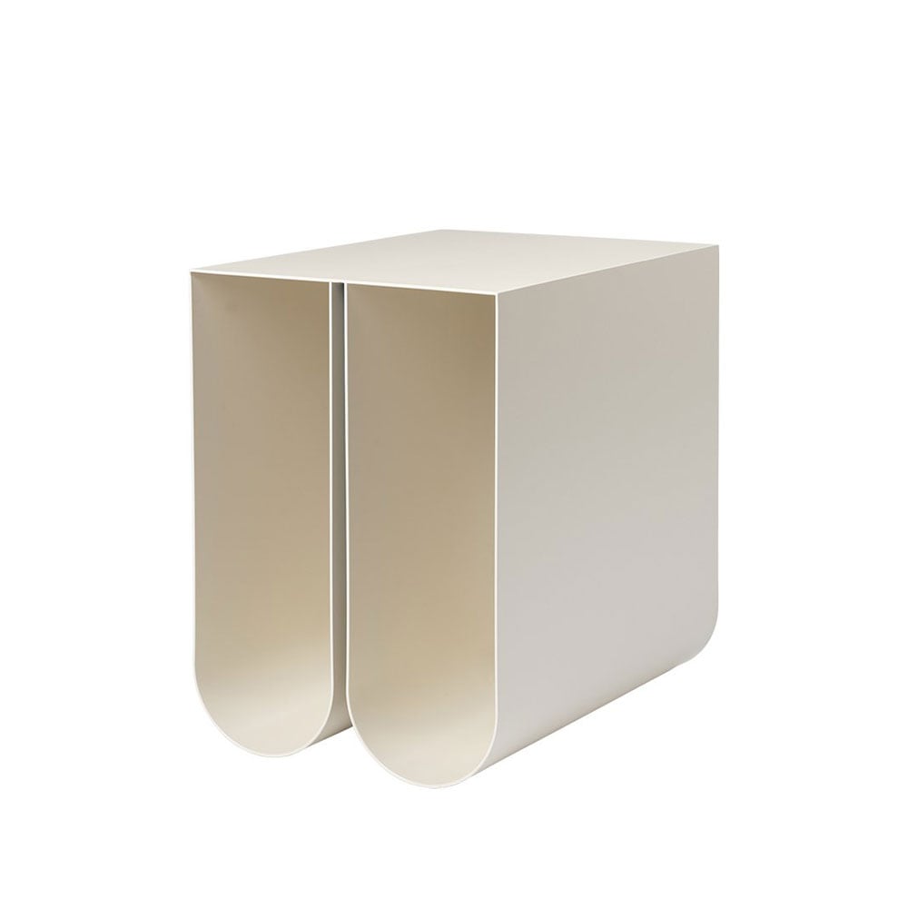 Kristina Dam Studio Curved side table Beige