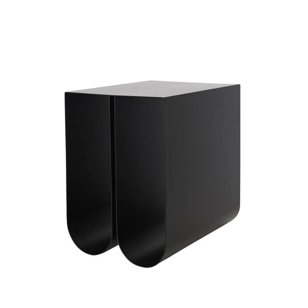 Kristina Dam Studio Curved side table Black