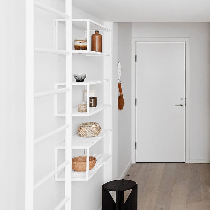 Grid wall shelf, White Kristina Dam Studio