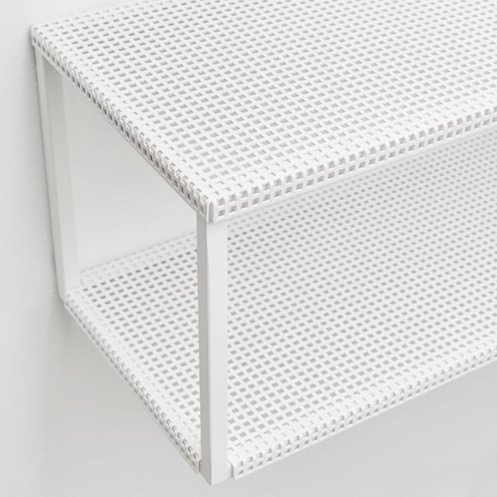 Grid wall shelf, White Kristina Dam Studio