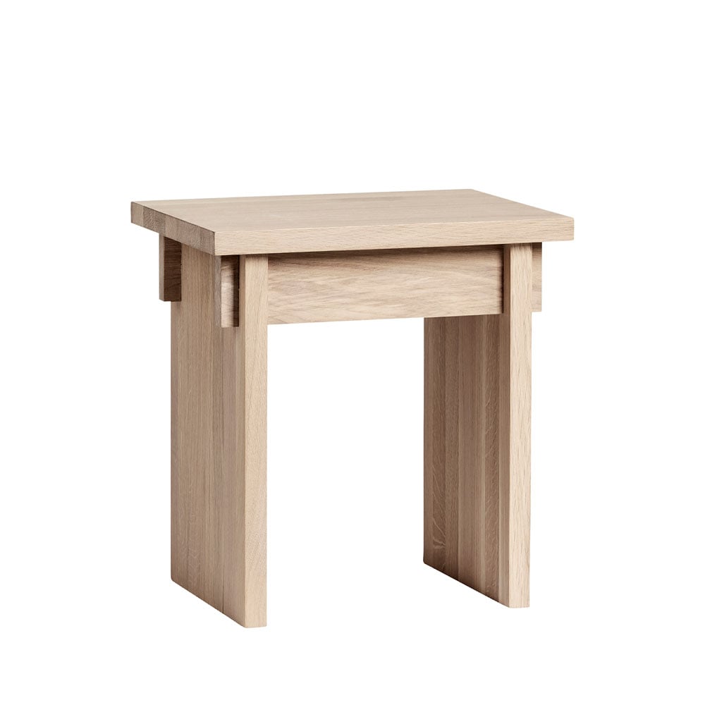 Kristina Dam Studio Japanese Dining chair stool Oiled oak