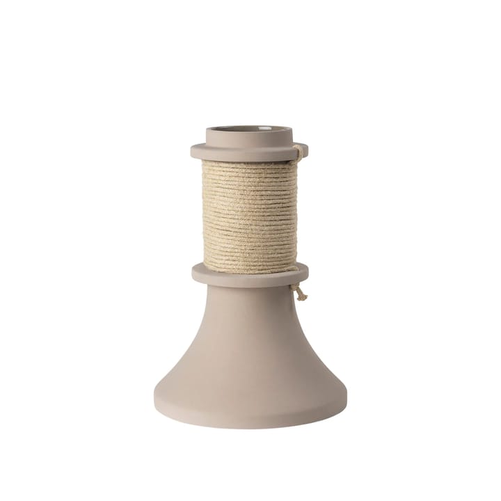 Rope vase 32.5 cm, Stoneware beige Kristina Dam Studio