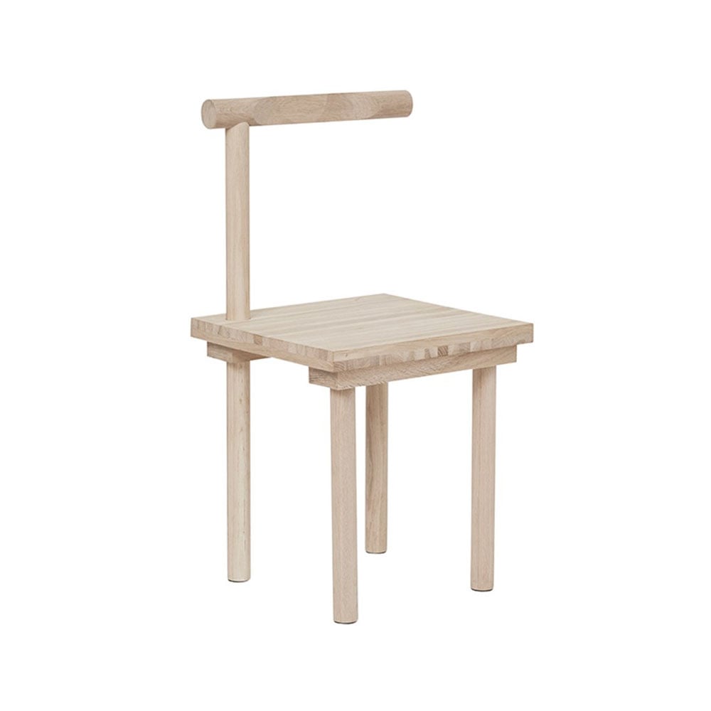 Kristina Dam Studio Sculptural chair Oak