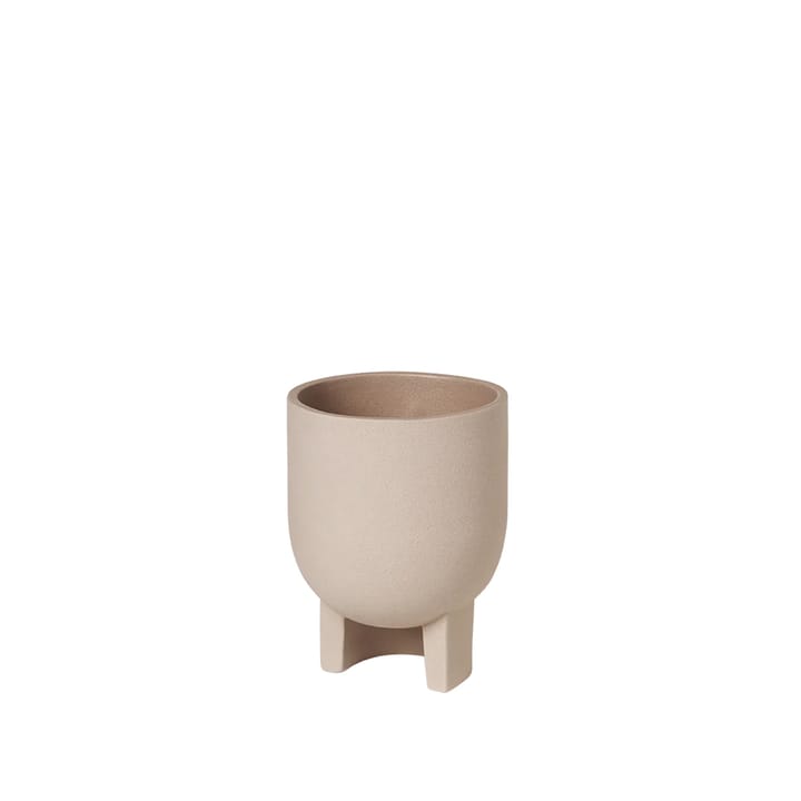 Serene flower pot S, Terracotta beige Kristina Dam Studio