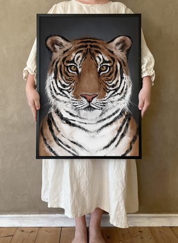 Tiger poster - 30x40 cm - Kunskapstavlan®