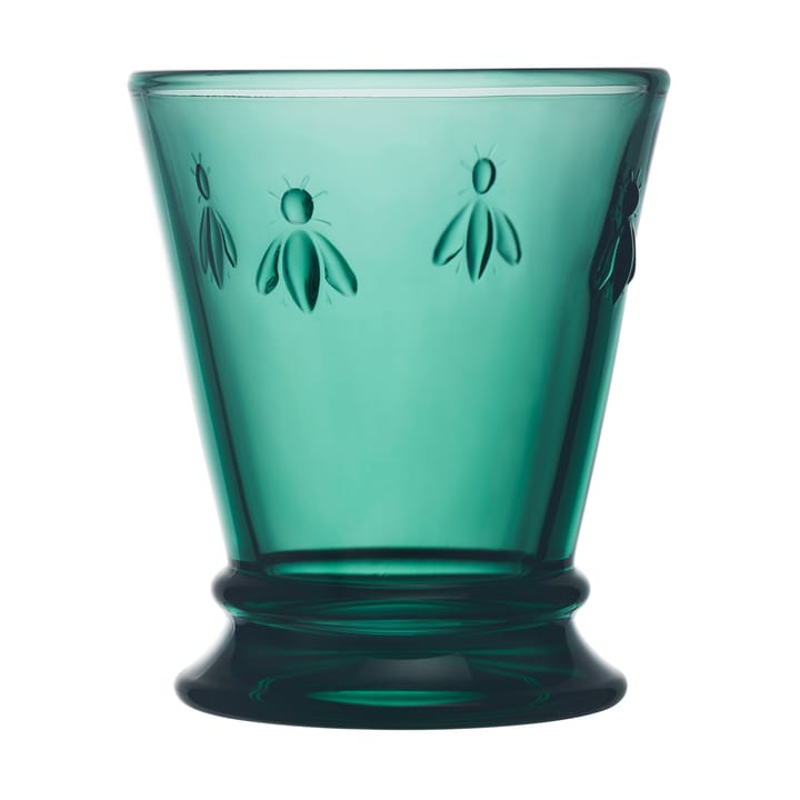 Abeille drinking glass 26 cl 6-pack, Emerald green La Rochère