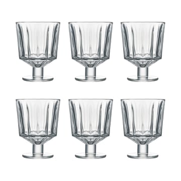 City wine glass 26 cl 6-pack - Clear - La Rochère