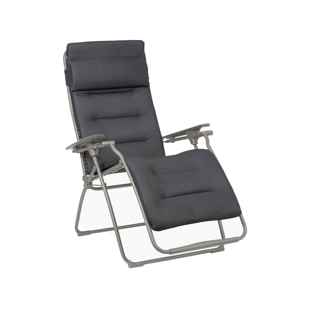 Lafuma Futura BeComfort sun lounger Becomfort dark grey