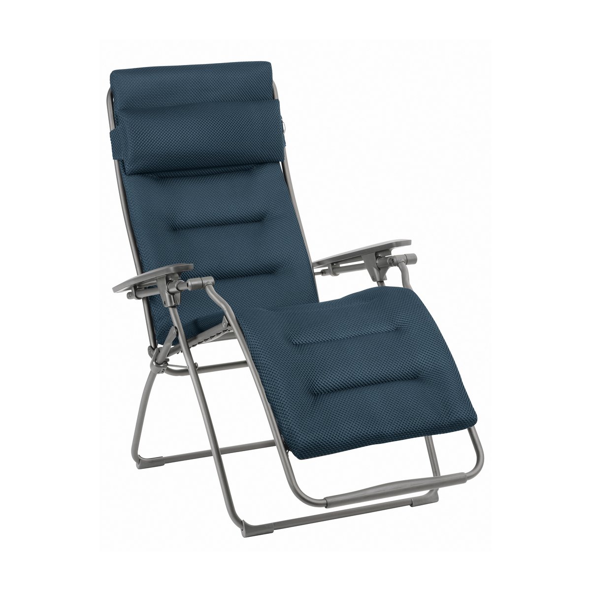 Lafuma Futura BeComfort sun lounger Bleu Encre