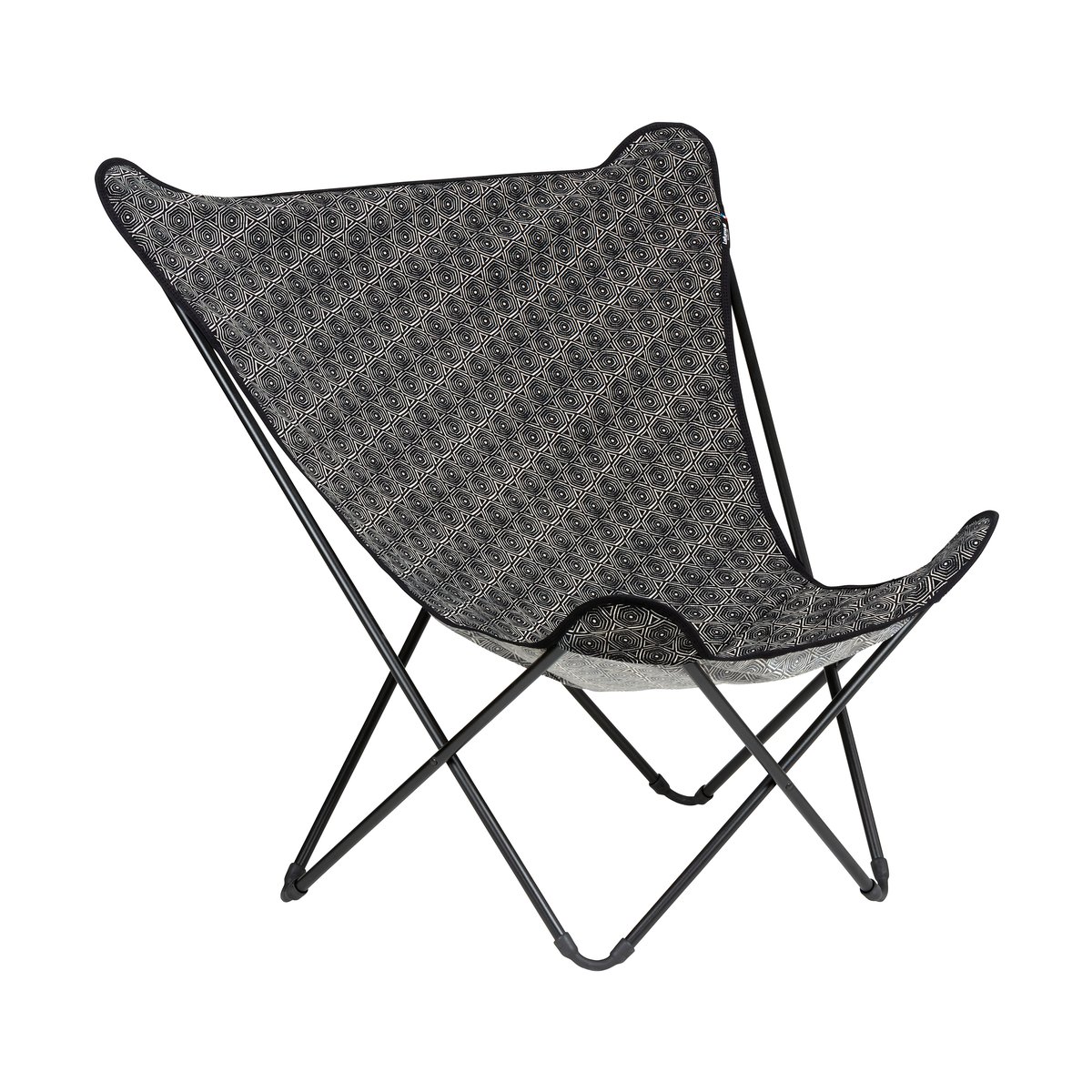 Lafuma Popup XL Seville sun lounger Cara/dark grey