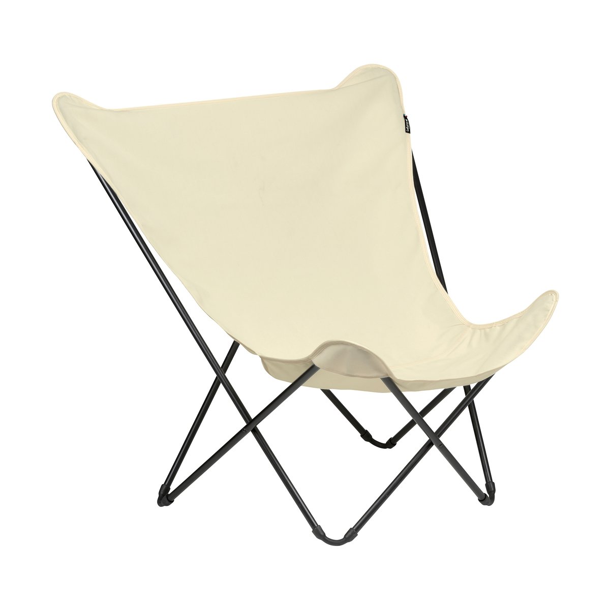 Lafuma Popup XL Seville sun lounger Ecru/white