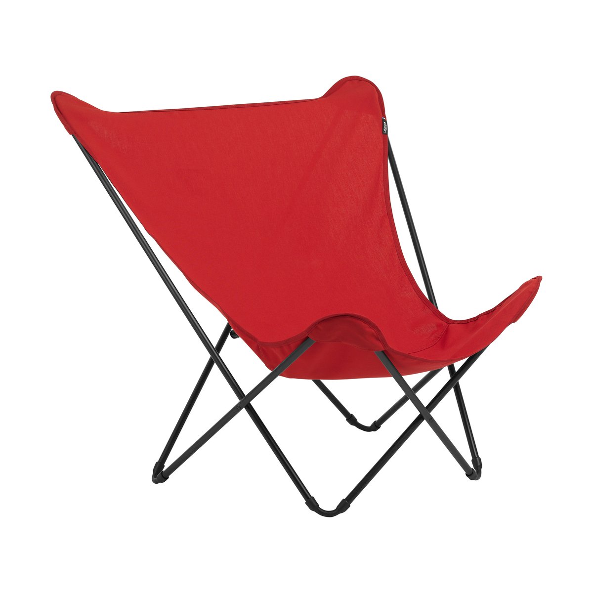 Lafuma Popup XL Seville sun lounger Garance/red