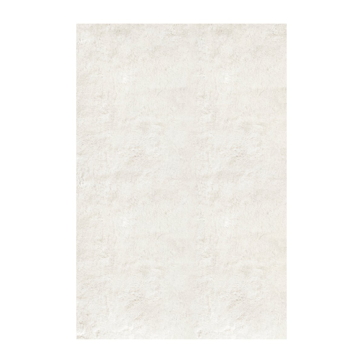 Layered Artisan wool carpet Bone White 180x270 cm