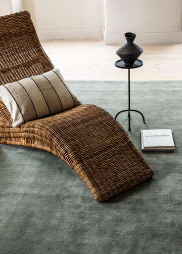 Classic solid wool carpet 180x270 cm - Sage, 180x270 cm - Layered