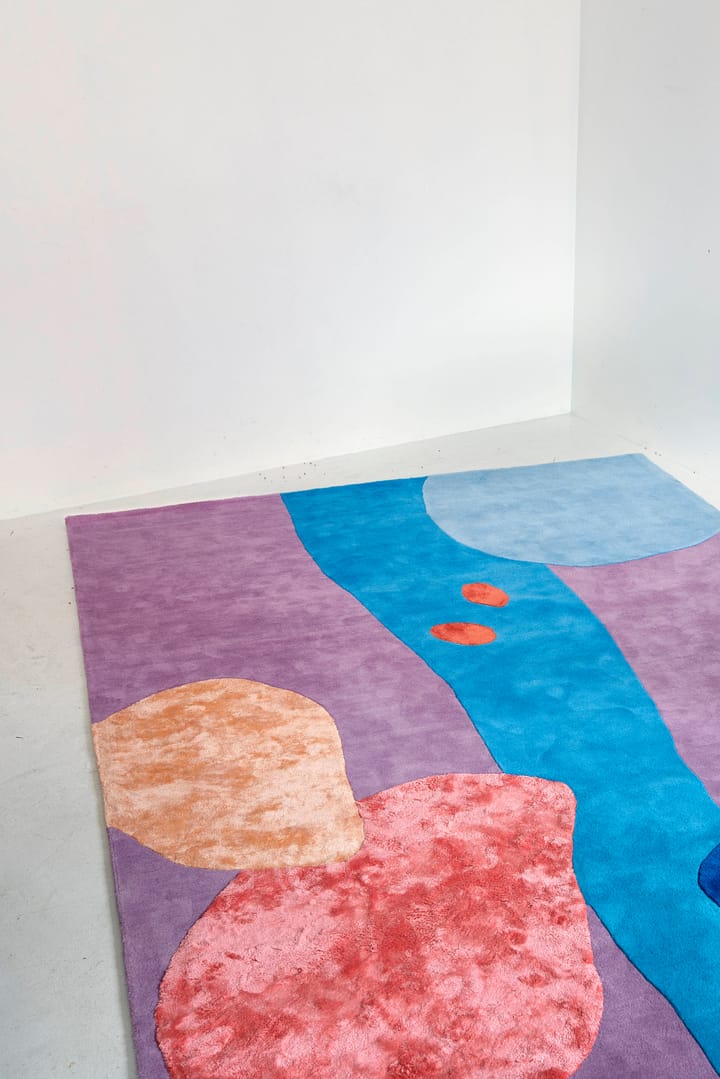 Secret Garden wool carpet - 140x200 cm - Layered